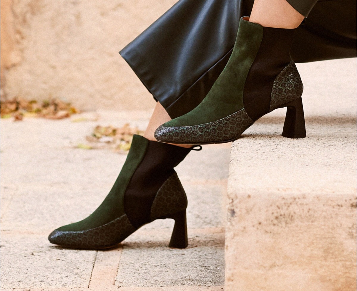 fly hvor som helst gå i stå Buy mid heel booties ▷ Eliza. Audley Shoes Official Online Shop
